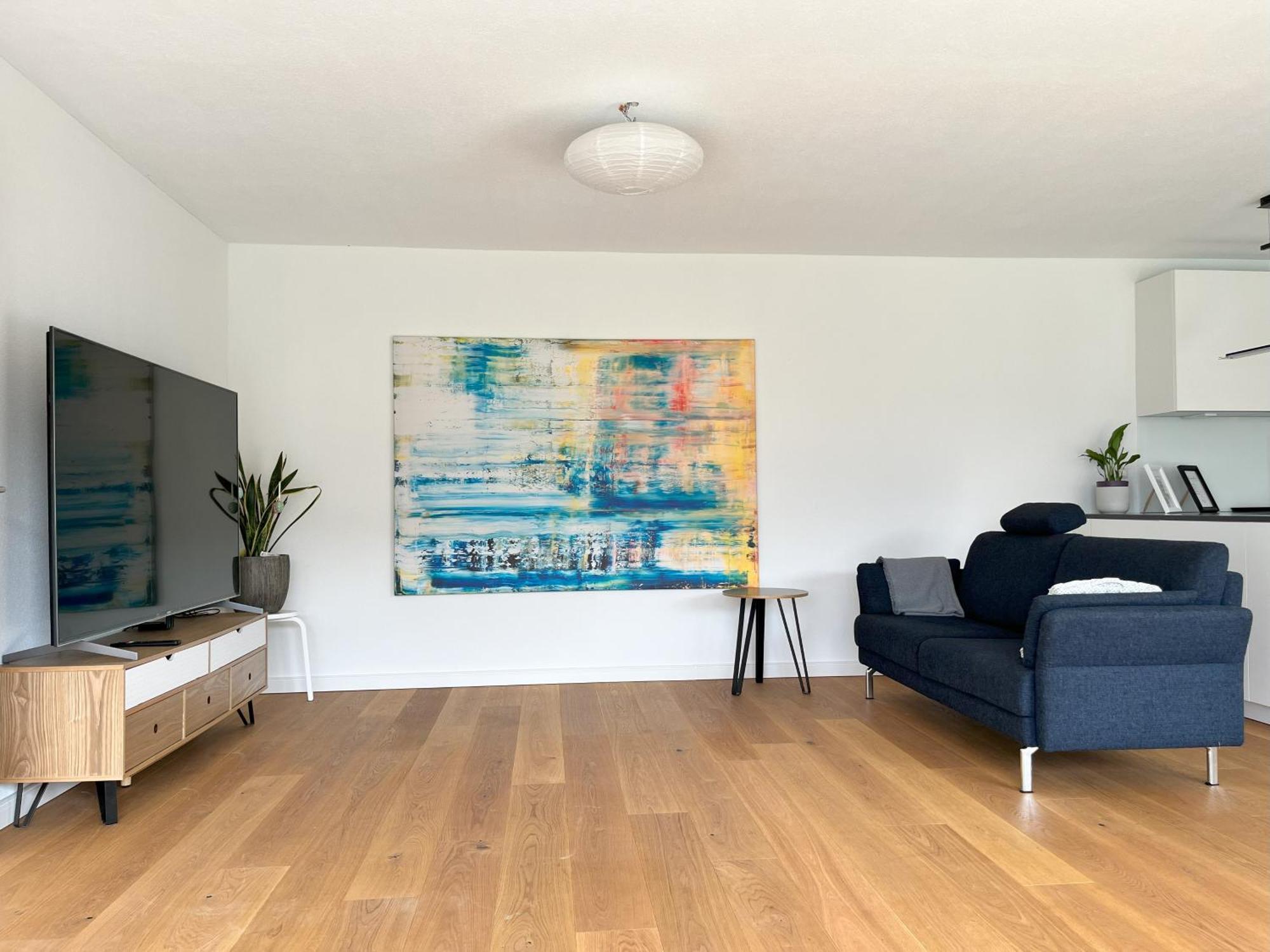 Gartenwohnung Im Modernen Stil Unterkulm Bagian luar foto